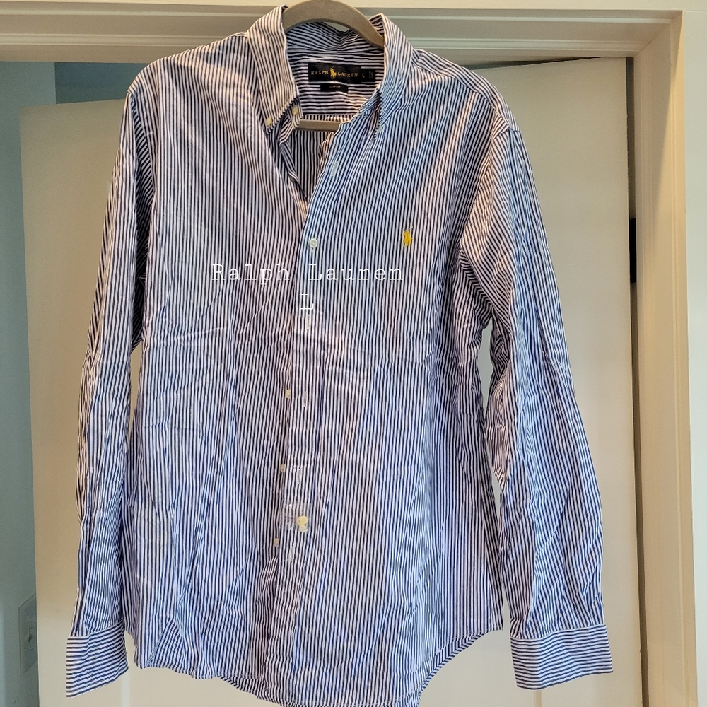 Men's long sleeve button down